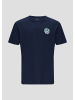 QS T-Shirt in 58D0_tiefblau