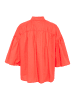 Soaked in Luxury SLJosie Shirt SS Loose fit in Hot Coral