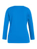 Ulla Popken Shirt in ozeanblau