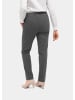 GOLDNER Kurzgröße:  Flanellhose ANNA Angenehm weiche Flanell-Hose ANNA in grau