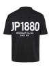 JP1880 Kurzarm T-Shirt in schwarz