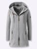 WITT WEIDEN Sweatjacke in steingrau-meliert
