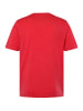 Men Plus Kurzarm T-Shirt in rot
