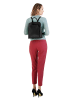 Cluty Rucksack echt Leder in schwarz