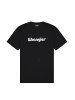 Wrangler T-Shirt 'Logo' in schwarz