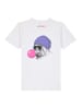 wat? Apparel T-Shirt Gorilla Kaugummi in Weiß