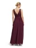Vera Mont Abendkleid mit Spitze in Deep Dahlia