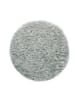 KADIMA DESIGN Hochflor Teppich Shaggy waschmaschinenwaschbar Einfarbig in Grau