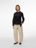 Vero Moda Popelin Hemd in Black