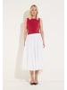 More & More stretchiges Basic-Tanktop, Baumwollmischung in red