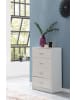 FineBuy Sideboard in Weiß / Spanplatte / 60x30x90