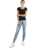 Janice 2 x Damen T-Shirt Nysa in Petrol/Schwarz
