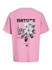 JACK & JONES Junior T-Shirt mit Rückenprint Jjbali in prism pink