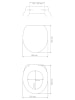 Wenko WC-Sitz MDF Flower, WC-Sitz MDF Mod. Flower