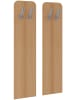 VCM  Holz Set Dielenmöbel Gardeobe Kleiderhaken Balia in Buche
