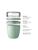 Mepal Lunchpot Ellipse ø 10.7 cm in Nordic Blue new