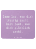 Mr. & Mrs. Panda Mouse Pad Spruch Verluste betrauern und loslass... in Lavendeltraum