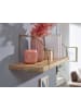 KADIMA DESIGN Wandregal 60x25x22 cm Massivholz / Metall Hängeregal