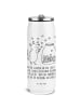 Mr. & Mrs. Panda Getränkedosen Trinkflasche Maus Sterne mit Spruch in Weiß