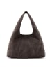 Les Visionnaires Paz Essential Schultertasche Leder 46 cm dark brown 1