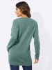 Sieh an! Longpullover in jade