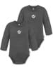 Normani Outdoor Sports 2x Baby Merino Langarmbody Tuai in Anthrazit