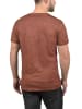 !SOLID Rundhalsshirt SDTihn in Braun