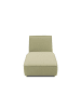 58 aufm Kessel GARTENLOUNGE Liege Brunhilda 76x82x171 mit Outdoorbezug in grün