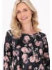 Usha Women Blouse in black multicolor