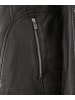 JILANI Lederjacke Lammnappa in Schwarz