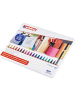edding Fasermaler edding 1200 colourpen 1mm Packung mit 20 Farben