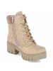 rieker Schnürstiefeletten in beige