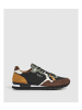 Pepe Jeans Sneaker Brit in 898-Braun/Grün