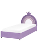 Beliani Kinderbett GRISETOT in Violett/Schwarz - (W) 97 x (H) 106 x (L) 210 cm
