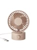 Butlers Mini-Ventilator mit USB-Anschluss AIR WAVE in Rosa