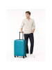 Stratic Shine 4 Rollen Trolley 66 cm mit Dehnfalte petrol
