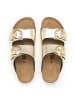 billowy Pantoletten  in gold