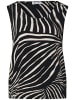 Street One Top in schwarz ecru
