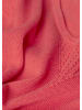 GOLDNER Rundhalspullover Sommerlicher Strickpullover mit Ajourmuster in koralle