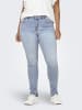 ONLY Carmakoma Skinny Jeans in Light Blue Denim