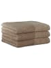 Cawö Handtuch 3er Pack in Sand