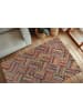 Vivorum Kurzflor Teppich Tulum 355 in multi - rechteckig