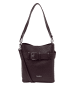 Marc O'Polo Hobo Bag Model Brinni small in Black Cherry