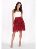 faina Women Skirt in wine red