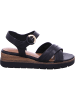 Tamaris Keilsandalette in schwarz