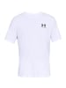 Under Armour T-Shirt SPORTSTYLE LEFT CHEST SS in Weiß