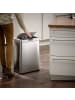 Echtwerk Edelstahl Abfalleimer mit Sensor 48 l in Silber