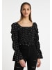 myMo ROCKS Damen Longsleeve in Schwarz