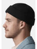 Yuhu Fisherman Beanie aus Polyester Unisex Mütze in Schwarz