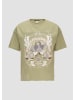 QS T-Shirt in 72D0_helles olivgrün